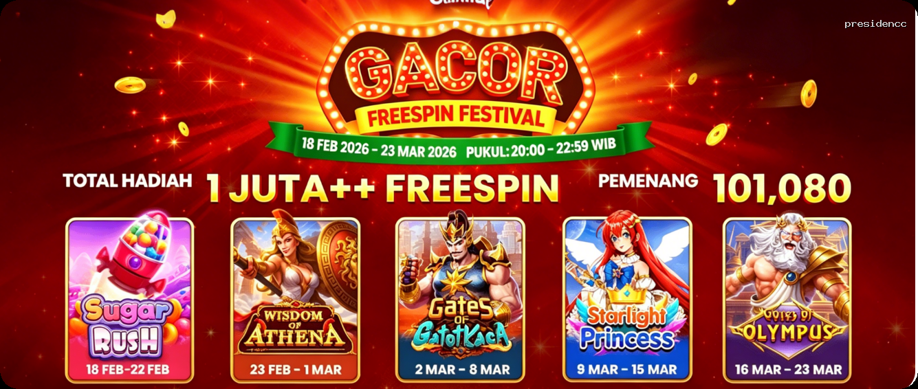 Login presidencc Sekarang Bonus Melimpah